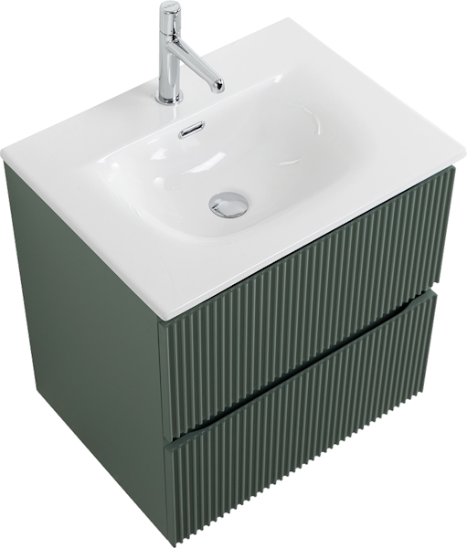 Тумба под раковину подвесная BelBagno Uno 60 см еловый матовый UNO-600-2C-SO-VO (детальная фотография), подвесная, пристенная