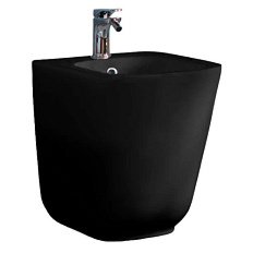 Биде напольное Kerasan Tribeca черный матовый