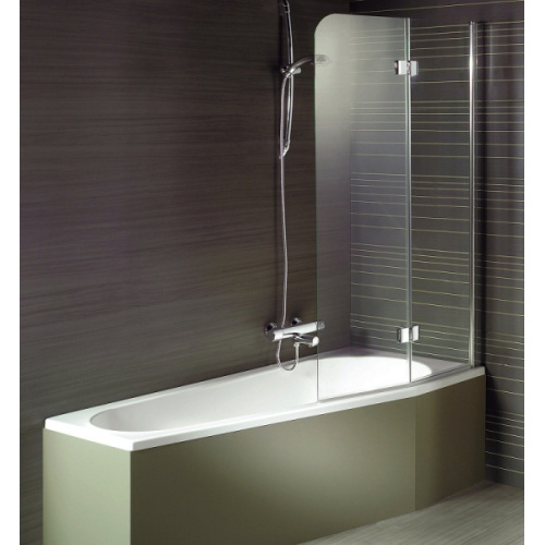 Ванна акриловая Riho Delta 150х80 см левая B067001005 (детальная фотография), без гидромассажа, недорогие, с ручками, маленькие