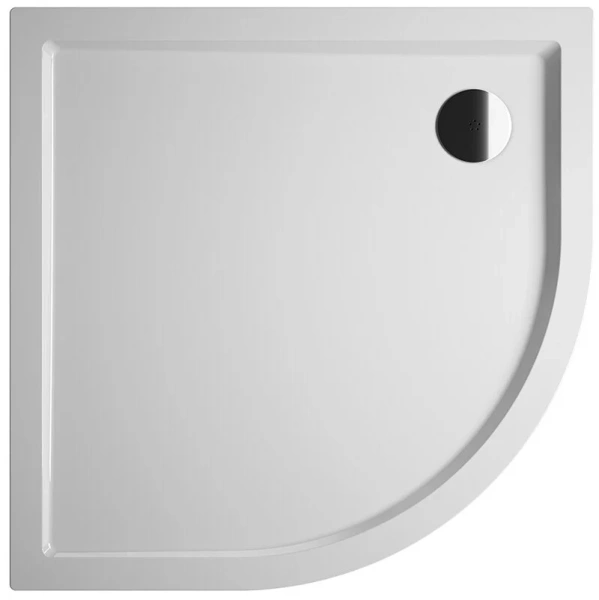 Душевой поддон акриловый белый Riho Zurich 278 80x80 см D001021005 (детальная фотография)