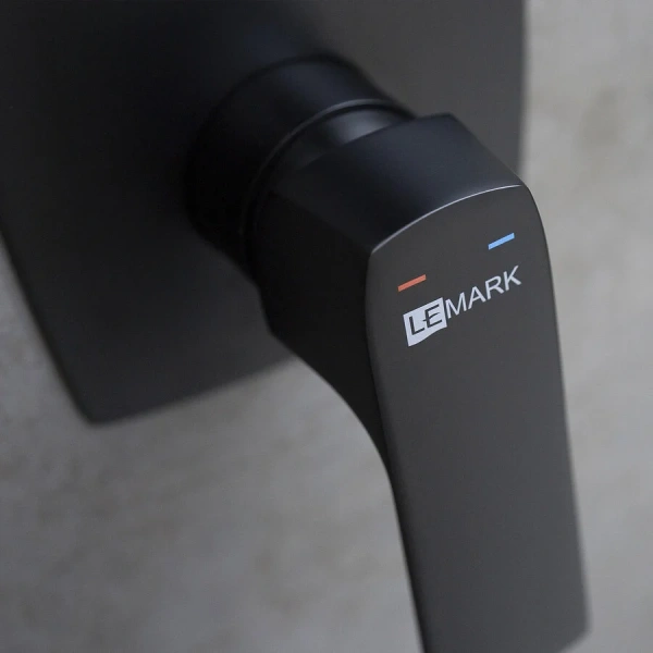 Душевой комплект Lemark Ursus черный LM7222BL (детальная фотография) index_1