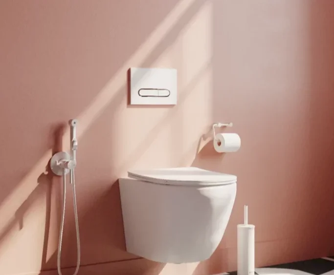 Унитаз с инсталляцией IDDIS Basic клавиша смыва хром BASBQ01i73 (детальная фотография) index_1