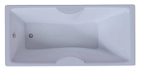 Ванна акриловая Акватек Феникс 180х85 см с гидромассажем и фронтальным экраном