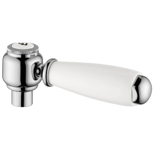 Ручка смесителя Migliore Uni хром/белый 18082 (детальная фотография)