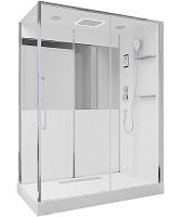 Душевая кабина Black&White Galaxy 160x85 см c паром