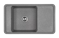 Мойка для кухни Акватон Беллис 87 см серая