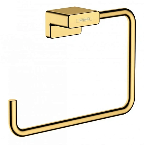 Полотенцедержатель Hansgrohe AddStoris полированное золото - фото 5