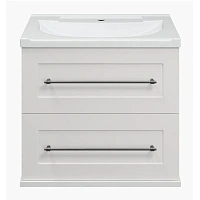 Тумба под раковину подвесная Misty Марта 60 см белая