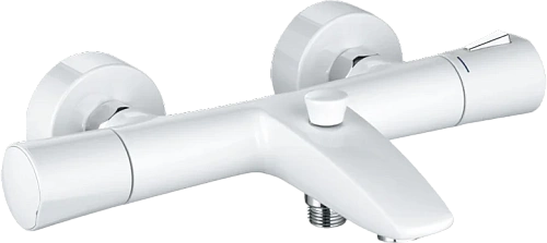 Смеситель для ванны Kludi Zenta белый/хром - фото 2