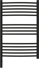 Полотенцесушитель электрический Сунержа Богема 3.0 50x80 см матовый чёрный, левый
