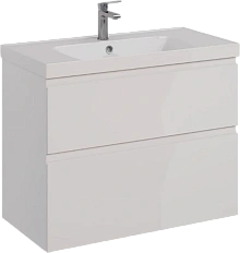 Тумба с раковиной Lemark Veon LM01V90T 90 см 2 выдвижных ящика