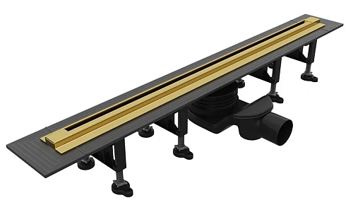 Душевой трап RGW SDR-55Gb 120 см золото Brush - фото 3