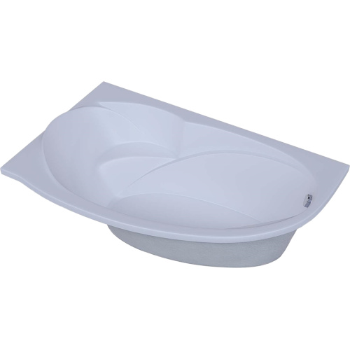Ванна акриловая Акватек Бетта 160x97 см левая, вклеенный каркас BET160-0000046 (детальная фотография), акриловые