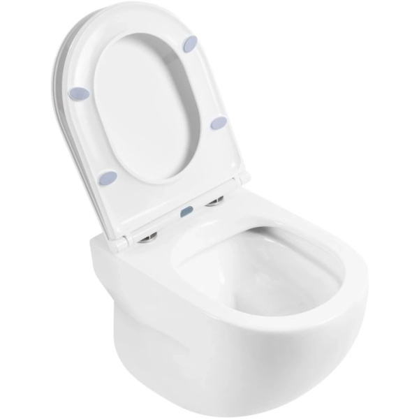Унитаз с инсталляцией BelBagno с сиденьем и кнопкой смыва BB066CHR/BB870SC/BB004-40 EXPERT/BB014-SR-BIANCO (детальная фотография) index_1