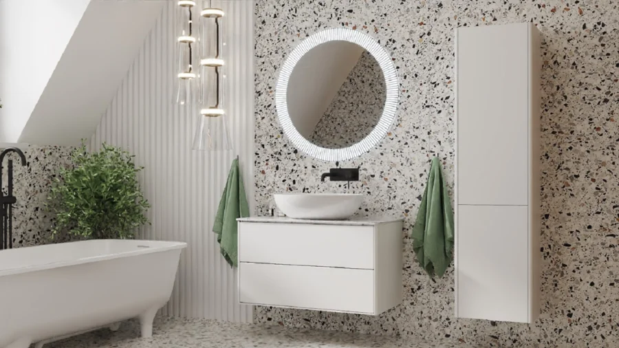 Ванна из искусственного камня Belux Саламанка ВС-1700, 4810924264305, 170 x 80 см, белый (детальная фотография), без гидромассажа