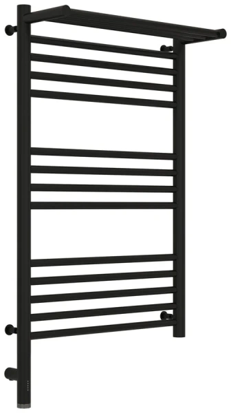 Полотенцесушитель электрический Сунержа Богема 3.0 50х80 см правый черный матовый 31-5807-8050 (детальная фотография)