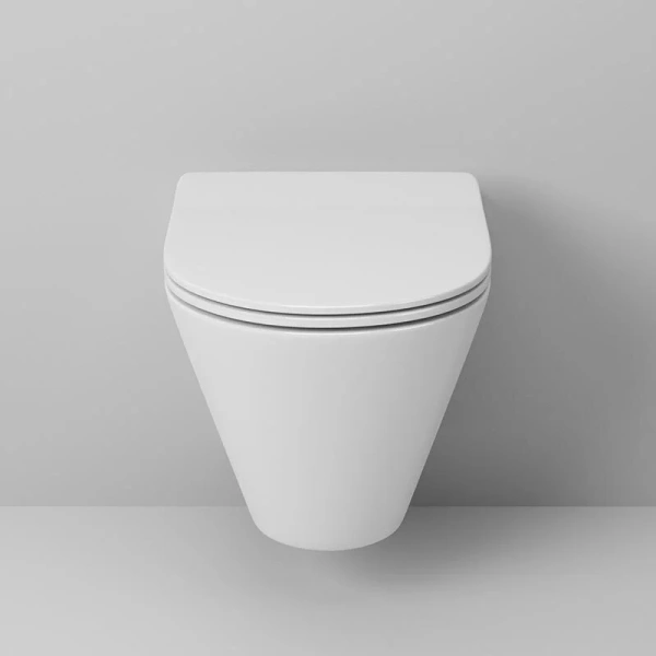 Унитаз подвесной Grossman с тонкой крышкой GR-4477S (детальная фотография), подвесные, встраиваемые