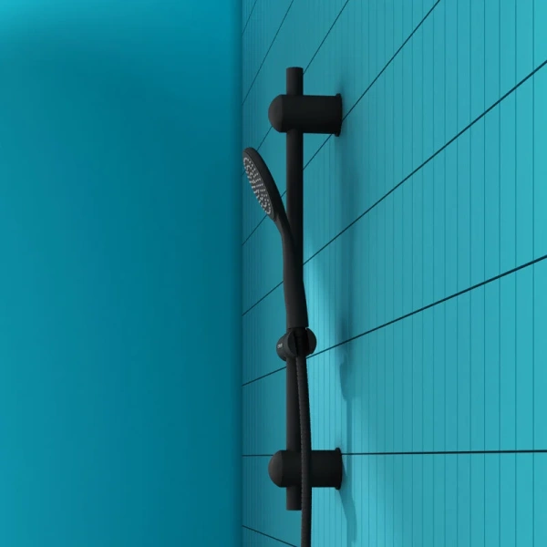 Душевой гарнитур Dorff Comfort черный D0108000BL (детальная фотография), современные, hi-tech