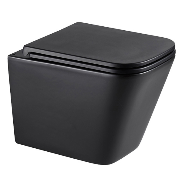 Унитаз подвесной Lemark Florex черный матовый 9612002 (детальная фотография)