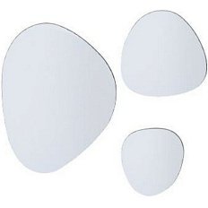 Набор зеркал 3 шт. ArtCeram One Shot Stone ACS004