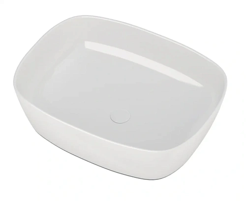 Раковина Aquanet Fine 50 см белая - фото 2