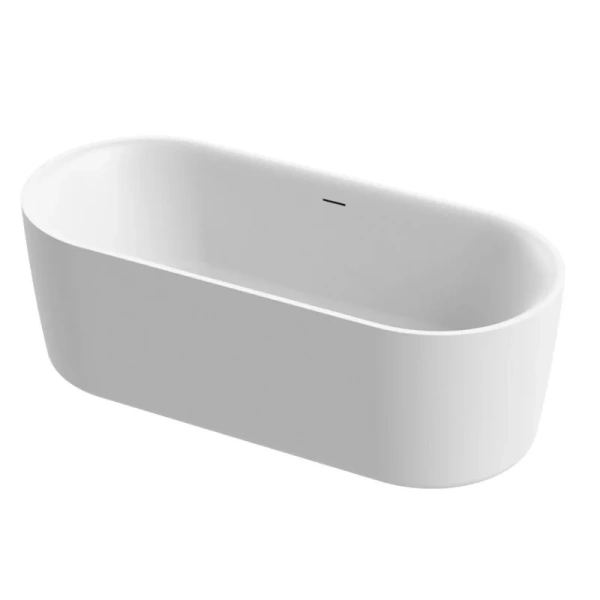 Ванна акриловая Cezares Metauro 180x80 см белая глянцевая METAURO-INT-Central-180-80-60 (детальная фотография), современныe, hi-tech