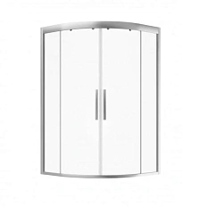 Душевой уголок Am.Pm Gem 90х90 см профиль матовое серебро