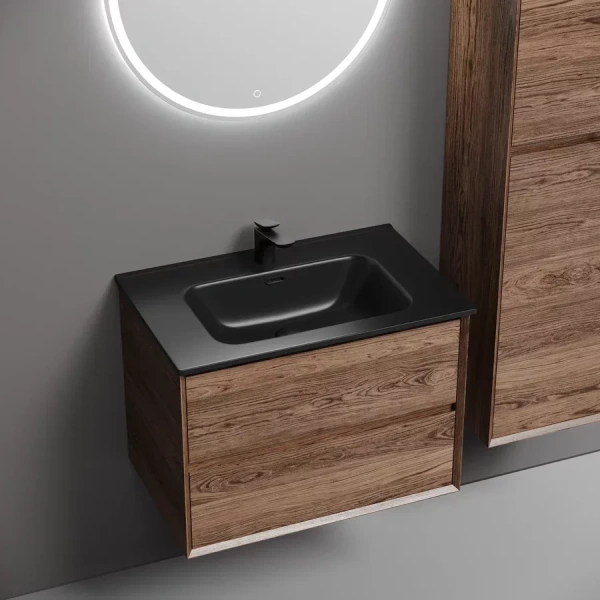 Тумба под раковину подвесная Sancos Marmi 2.0 70 см дуб чарльстон MR2.070ECH (детальная фотография) index_1