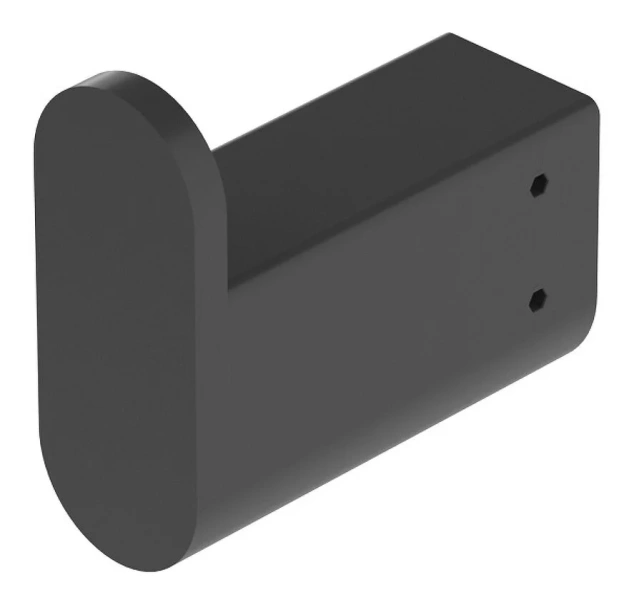 Крючок для ванной Cezares Stylus черный матовый STYLUS-HK-NOP (детальная фотография), черные