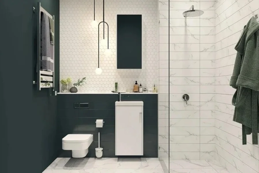 Тумба с раковиной подвесная Velvex Klaufs tpKLA.40.1D-61 40 см с распашной дверцей (детальная фотография), белая, светло-коричневая, черная, комбинированная