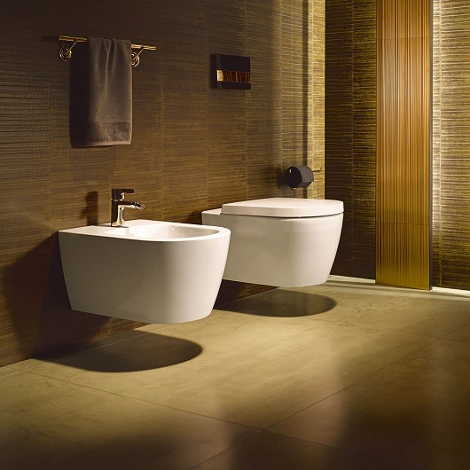 Биде подвесное Duravit ME by Starck белое 22881500001 (детальная фотография), современные, hi-tech