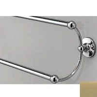 Полотенцедержатель для ванной двойной, цвет светлое золото, Devon&Devon Cavendish