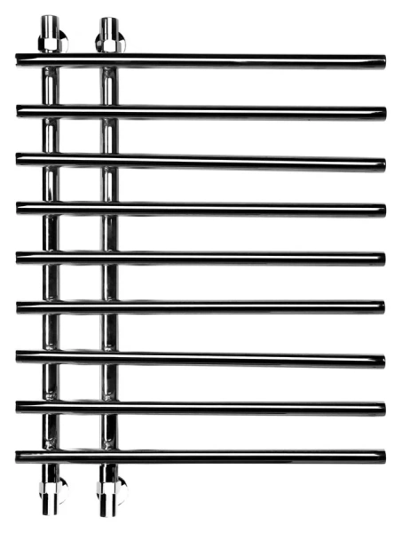 Полотенцесушитель водяной Ника Bamboo 80x50 см хром ЛБ 4 80/50 (детальная фотография)