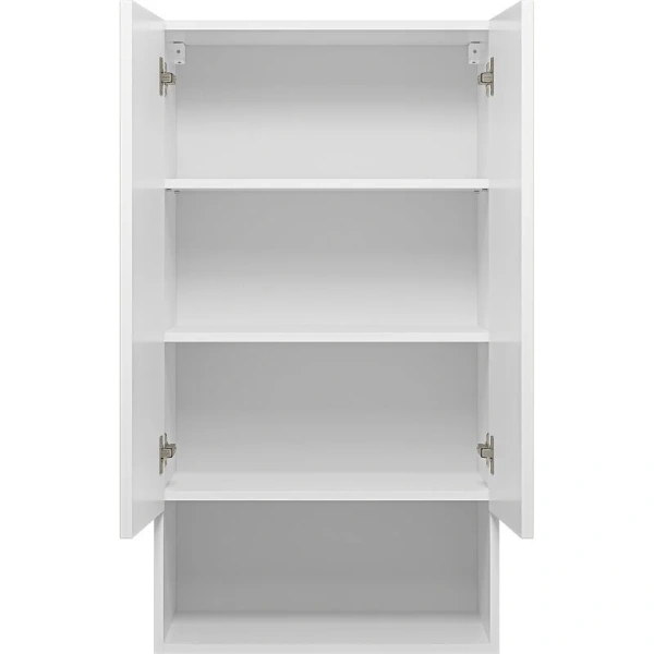 Шкаф подвесной Brevita Vega 60 см белый VEG-08060-011 (детальная фотография), белые, комбинированные