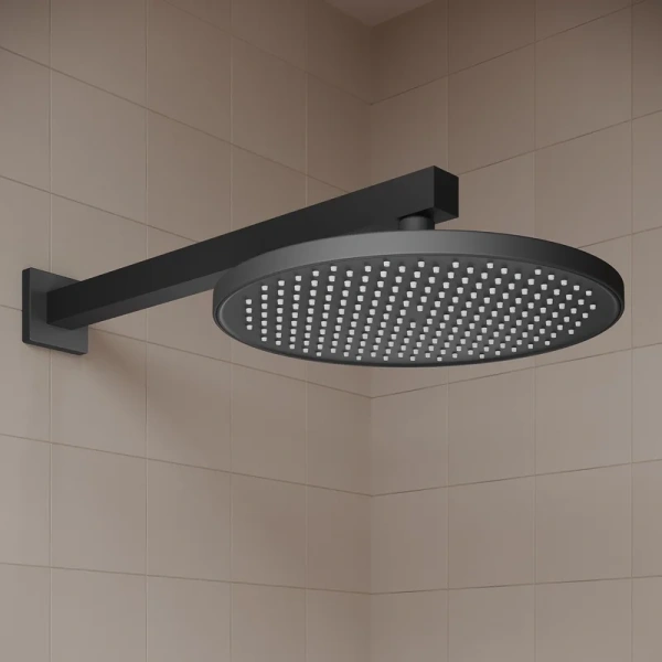 Душевой комплект IDDIS Optima Home черный матовый OPHBL02i67 (детальная фотография), черные