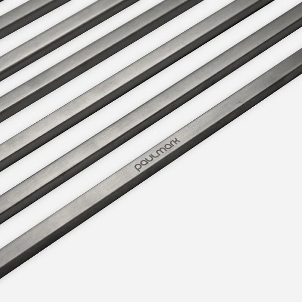 Ролл-мат для кухонных моек Paulmark 37.5 см вороненая сталь R375-GM (детальная фотография) index_1