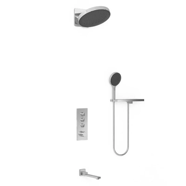 Душевой комплект Vincea хром VSFW-433TI3RCH (детальная фотография)