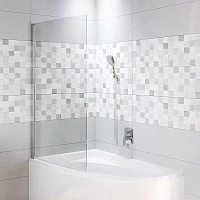 Шторка для ванны правая Aryl Riho Novik Z108 90x150 см