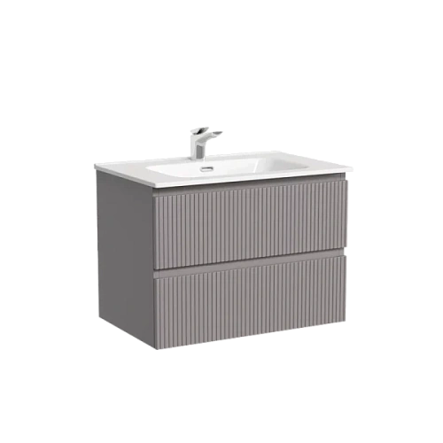 Тумба под раковину подвесная Sancos Snob T 70 см Doha Soft - фото 6