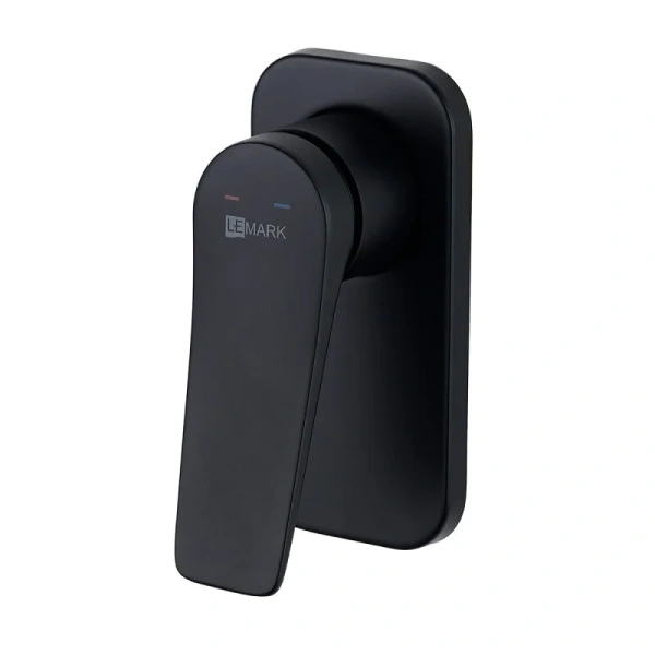 Смеситель для душа Lemark Bronx встраиваемый черный LM3723BL (детальная фотография)