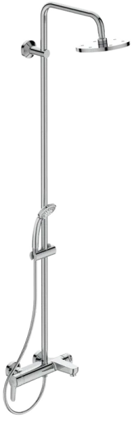 Душевая стойка Ideal Standard IdealRain Eco хром со смесителем B1377AA (детальная фотография)