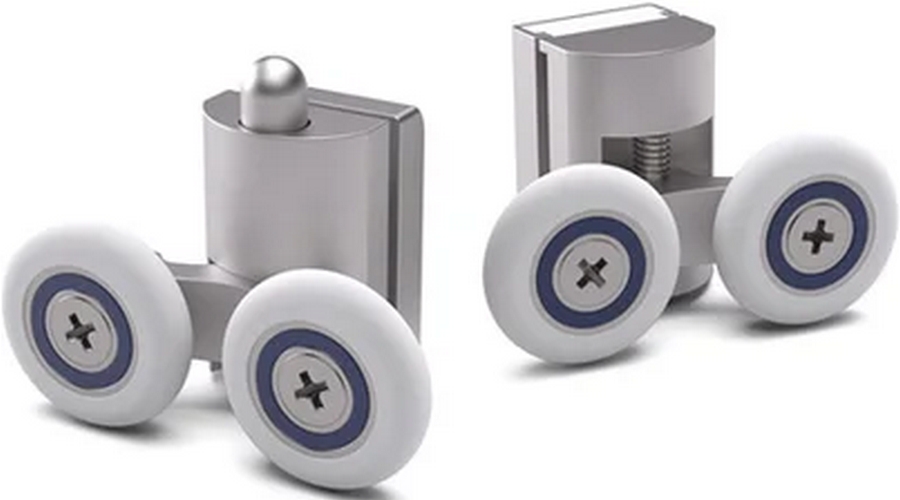 Душевая шторка на ванную профиль матовый хром стекло прозрачное Vegas-glass Z2V NOVO 170 07 01 (детальная фотография), раздвижные