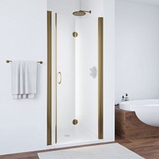 Душевая дверь профиль бронза стекло сатин Vegas-glass