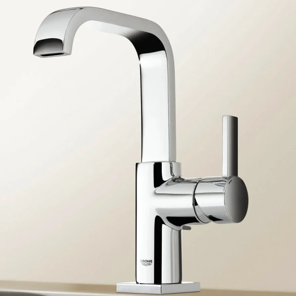 Смеситель для раковины Grohe Allure 23076000 (детальная фотография), современные, hi-tech
