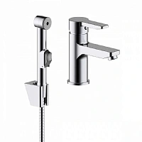Смеситель с гигиеническим душем IDDIS Sena хром