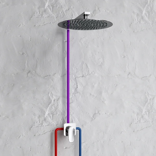 Душевой комплект WasserKRAFT Glan встраиваемый (детальная фотография), современные, hi-tech index_1