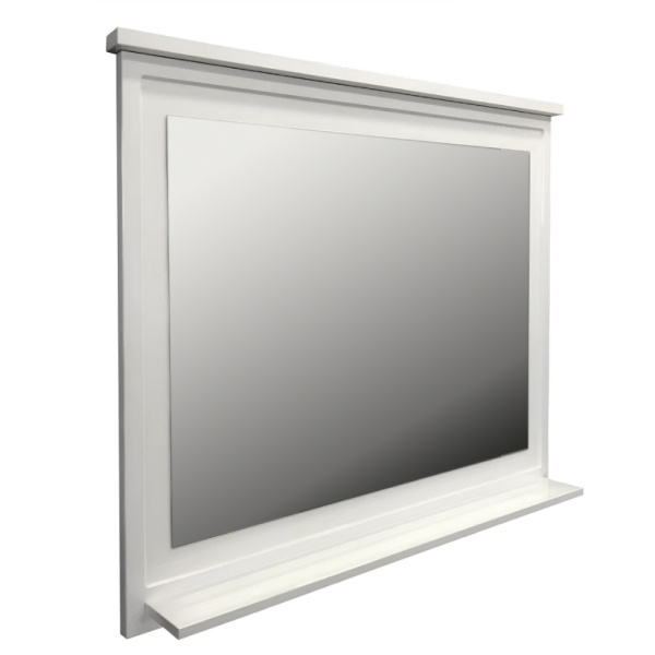 Зеркало Comforty Феррара 100 см белый глянец 00004147993CF (детальная фотография)