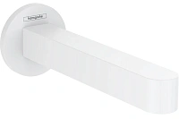 Излив для ванны Hansgrohe Finoris матовый белый