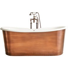 Ванна чугунная Devon & Devon Ambra 182х81 см отдельностоящая