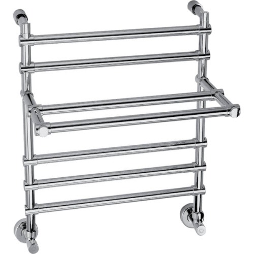 Полотенцесушитель водяной Margaroli Sole 452, 5 секций с полкой (детальная фотография)